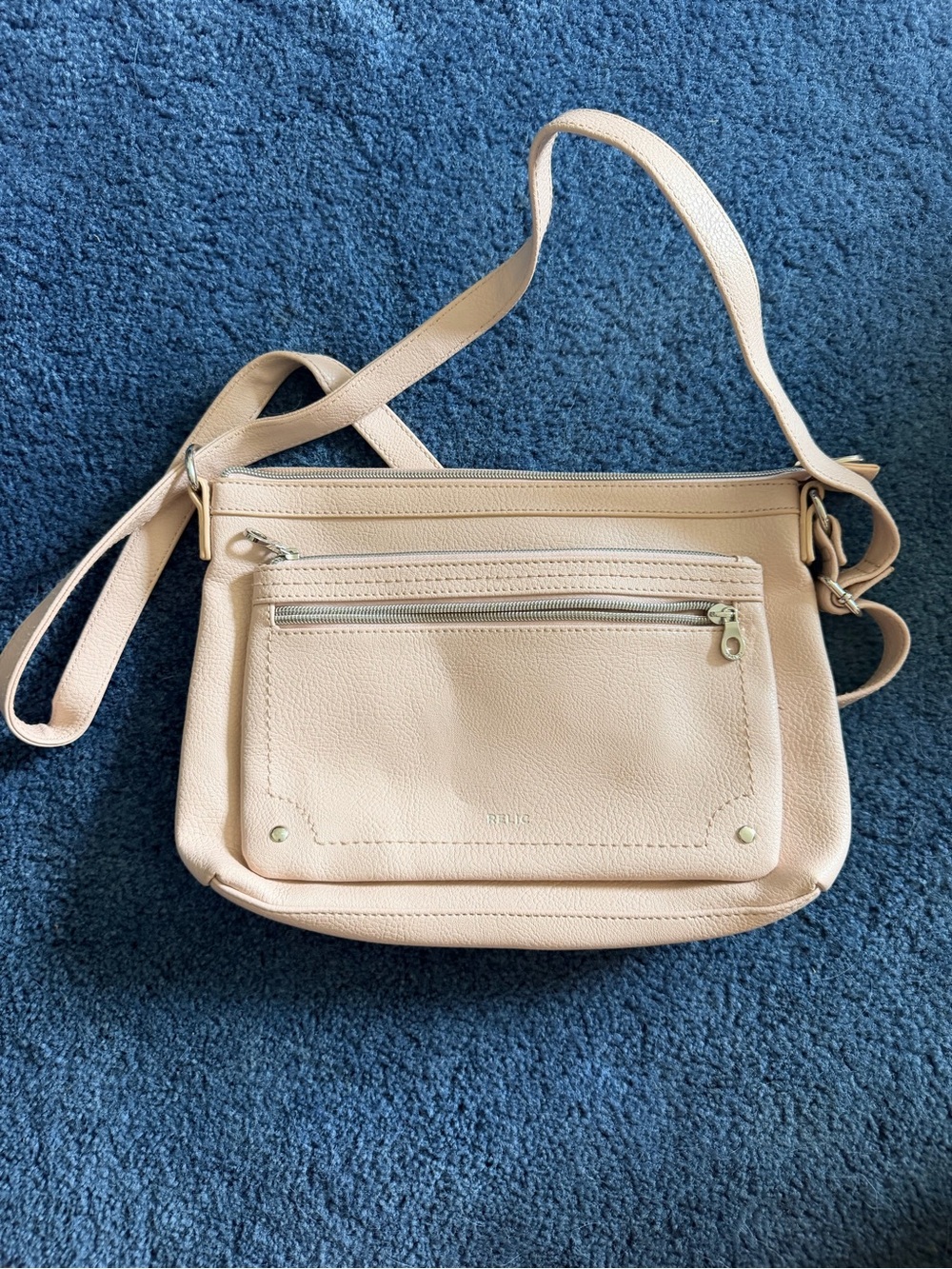 Relic Cream Crossbody Shoulder Bag
